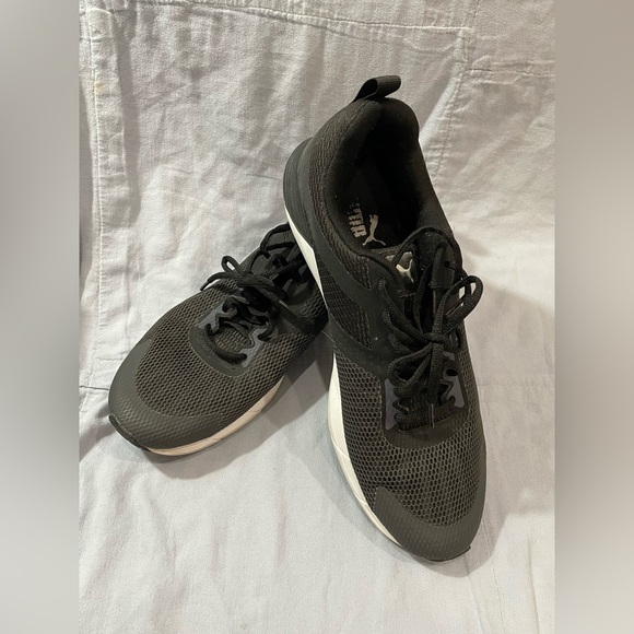 Puma Propel 189049-05 Asphalt White Black Men's Running Sneaker